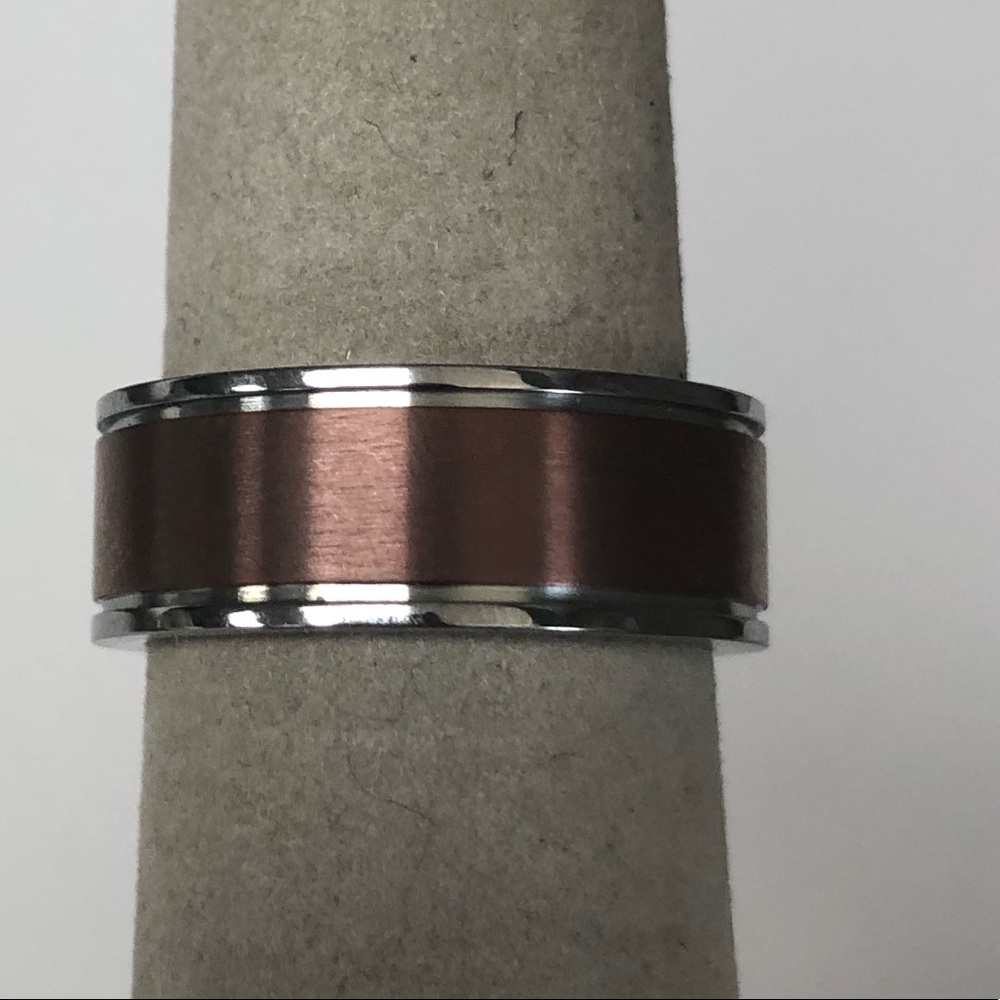 Titanium brown band